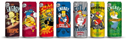 x-drink-tropic-aloha-raspberry-original-green-tea-cola-green-tea-bitter-lemon-the-simpsonss